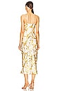 view 3 of 3 Seridie Slip Dress in Ecru Multi & Chain