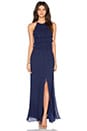 view 1 of 3 ROBE MAXI ADRIANA in Sapphire