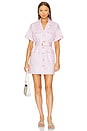 view 1 of 3 Everest Safari Shirt Dress in Lilac Snow