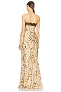 view 3 of 3 VESTIDO LENCERO DE ENCAJE SUSANNA in Ivory Multi Boute Paisley