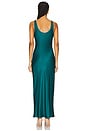 view 3 of 3 MAXIVESTIDO AKIYA in Ocean Teal