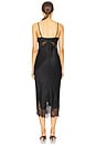 view 3 of 3 Scotly Lace Trim Midi Dress in Black