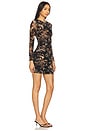view 2 of 3 Sunny Long Sleeve Dress in Black Multi Tapestry Jungle Print