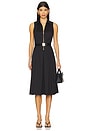 view 1 of 3 Kylo Belted Shirt Dress in Black
