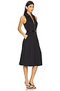 view 2 of 3 Kylo Belted Shirt Dress in Black