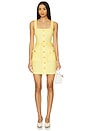 view 1 of 3 Midy Mini Dress in Pale Yellow