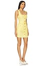 view 2 of 3 Midy Mini Dress in Pale Yellow