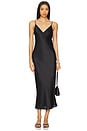 view 1 of 3 Seridie Slip Midi Dress in Black