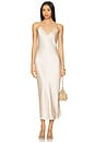 view 1 of 3 Seridie Slip Midi Dress in Champagne