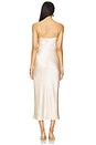 view 3 of 3 Seridie Slip Midi Dress in Champagne