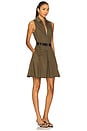 view 2 of 3 Sima Shirt Dress in Pine