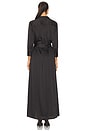 view 4 of 4 Uriah Shirt Dress With Buttons in Black