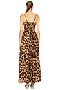 view 3 of 3 Sutton Strap Maxi Dress in Tan & Black Leopard