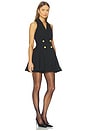 view 2 of 3 Royalty Fit & Flare Mini Dress in Black