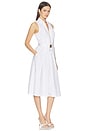 view 2 of 3 Kylo Belted Shirt Dress in White