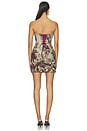 view 4 of 4 Tapestry Mini Dress in Multi Leopard