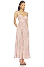 view 2 of 3 VESTIDO ROSETTE MAXI in Multi Trad Paisley