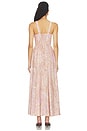 view 3 of 3 VESTIDO ROSETTE MAXI in Multi Trad Paisley