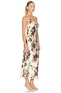 view 2 of 3 ROBE SERIDIE MIDI SLIP in Ecru & Mv Romantic Rose