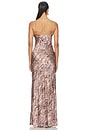 view 3 of 4 ROBE SERITA MAXI BIAS  in Multi Western Snake Print