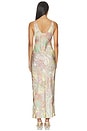 view 3 of 4 VESTIDO AKIYA TANK  in Green Multi Cluster Paisley