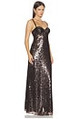 view 2 of 4 Sayla Maxi Dress in Dark Java Sequins