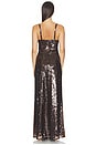 view 4 of 4 Sayla Maxi Dress in Dark Java Sequins