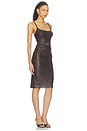 view 2 of 4 VESTIDO HALIA  in Coffee Bean
