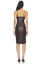 view 4 of 4 VESTIDO HALIA  in Coffee Bean