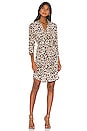 view 1 of 3 Stella Short Shirt Dress in Abstract Quartz Multi