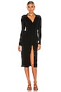 view 1 of 3 Adley Long Sleeve Sweater Dress in Black