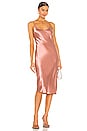 view 1 of 3 Jodie V Neck Slip Dress in Rose Tan