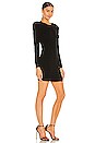 view 2 of 3 Minette Long Sleeve Knit Dress in Black