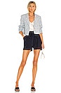 view 4 of 4 Hillary Paperbag Shorts in Marine