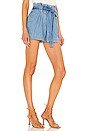 view 2 of 4 Hillary Paperbag Shorts in Mist