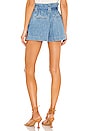 view 3 of 4 Hillary Paperbag Shorts in Mist