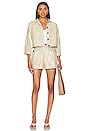 view 4 of 4 Safari Short in Pebble & Gold
