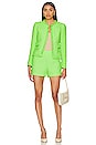 view 4 of 5 Ashton Short in Lime Green