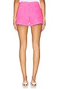 view 4 of 6 Clark High Rise Short in Shocking Pink