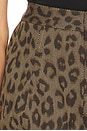 view 6 of 6 Saige Safari Short in Tan Multi Leopard