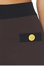 view 6 of 6 Lumi Trim Knit Micro Short in Dark Brown & Black