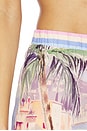 view 6 of 6 Enyo Postcard Print Shorts in Multi
