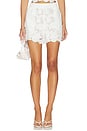 view 1 of 6 Laina Pull On Eyelet Short in Ivory