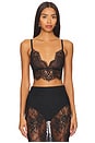 view 1 of 4 Aislin Lace Bralette Top in Black