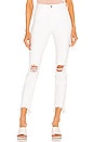 view 1 of 4 High Line High Rise Skinny in Blanc Destruct