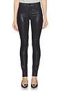 view 1 of 6 Marguerite High Rise Skinny Jeans in Black Coated