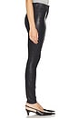 view 3 of 6 Marguerite High Rise Skinny Jeans in Black Coated