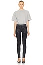 view 5 of 6 Marguerite High Rise Skinny Jeans in Black Coated