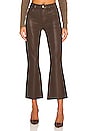 view 1 of 4 Kendra Crop Flare in Espresso