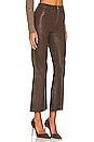 view 2 of 4 Kendra Crop Flare in Espresso